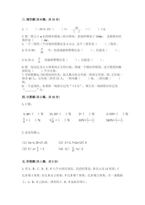 铜仁地区小升初数学测试卷完整版.docx