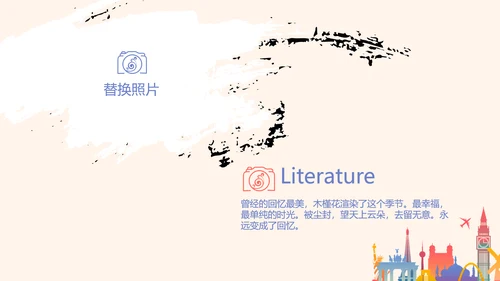 世界旅游电子相册动态PPT