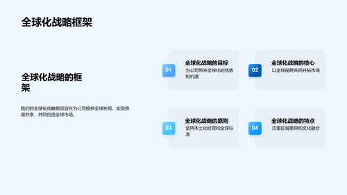 全球化战略解析PPT模板