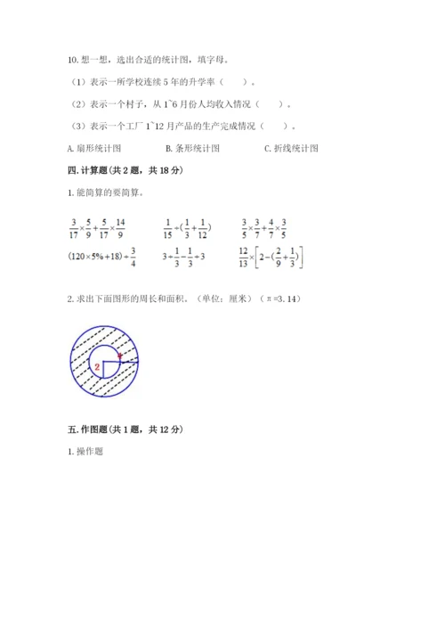 人教版六年级上册数学期末测试卷附答案【a卷】.docx