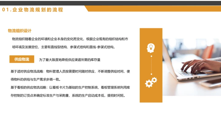 物流行业公司企业发展战略规划方案PPT