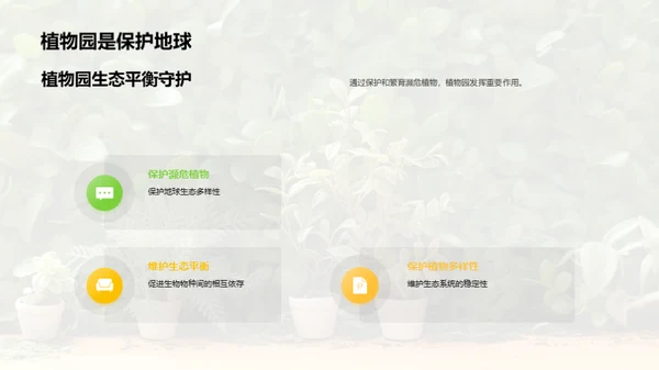 植物园：地球的绿色卫士