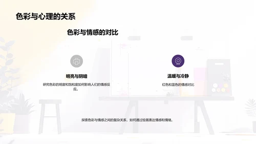 颜色艺术教学PPT模板