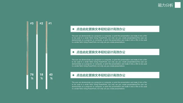 绿色流体渐变风职业规划通用PPT模板