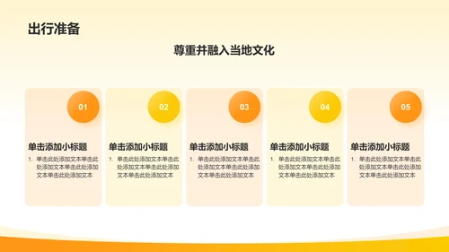 橙色国潮风旅游文化宣传PPT模板