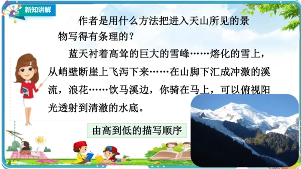 第五单元习作例文《颐和园》《七月的天山》课件（1课时）共26张PPT