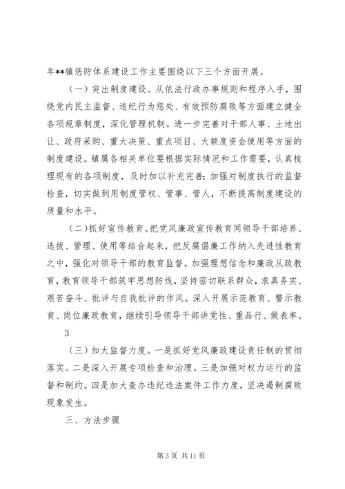 镇惩防体系建设方案.docx