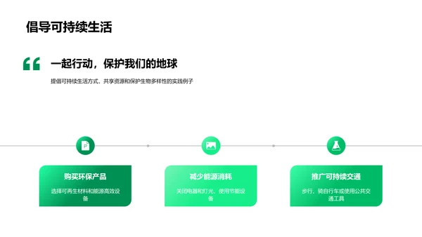 生物多样性深度解析PPT模板