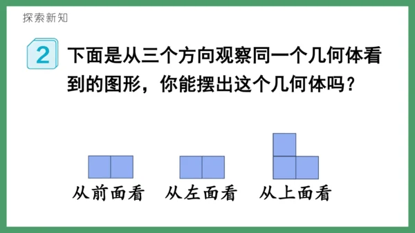 新人教版数学五年级下册1.1  观察物体（三）课件(共28张PPT)