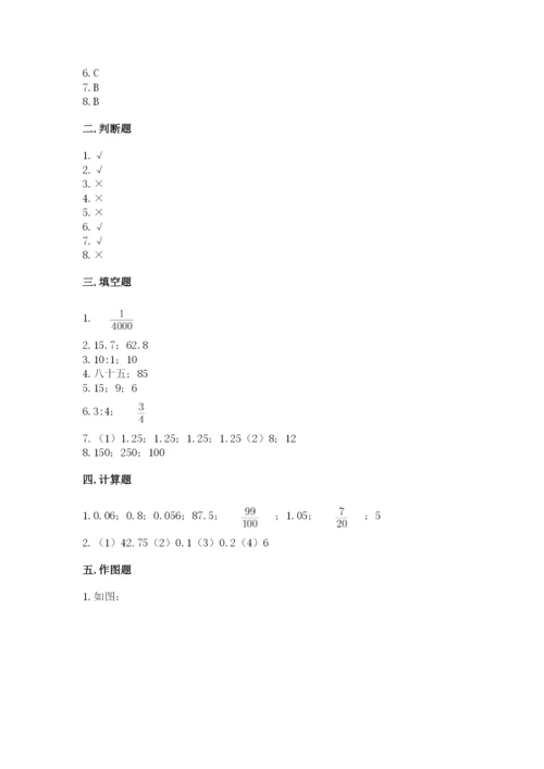 六年级下册数学期末测试卷含完整答案【易错题】.docx