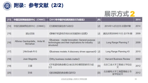 北大环境工程毕业答辩通用PPT模板