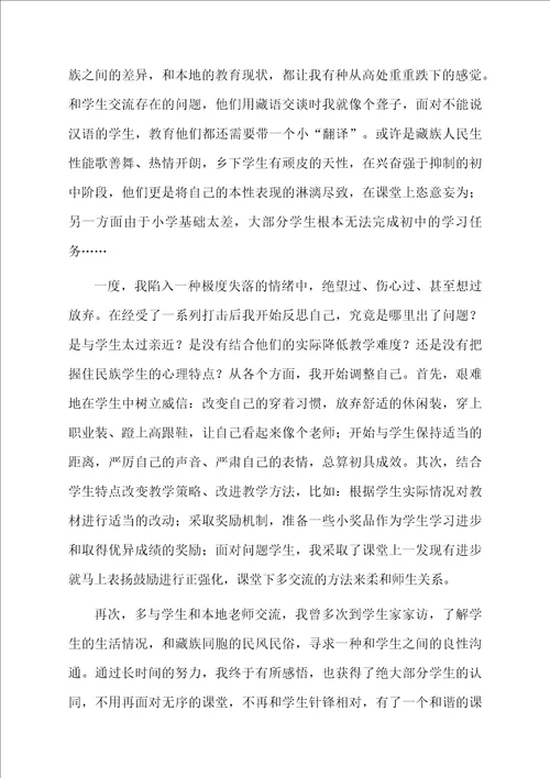 教师个人履职工作总结通用5篇