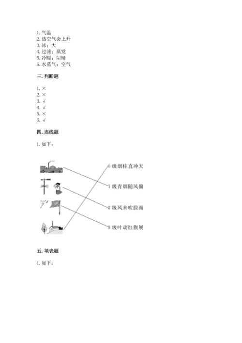 教科版三年级上册科学期末测试卷必考题.docx