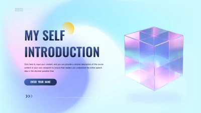 英语自我介绍PPT模板