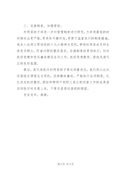 村党支部巡查反馈表态发言_1.docx