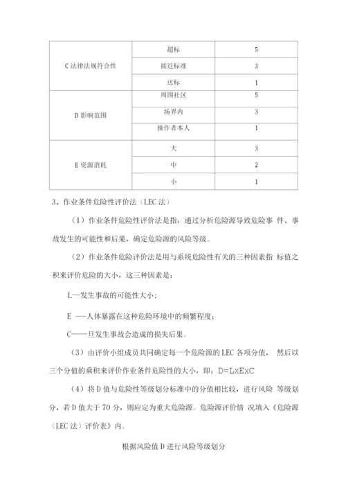 汽车租赁服务危险源辨识、评价及控制管理办法.docx