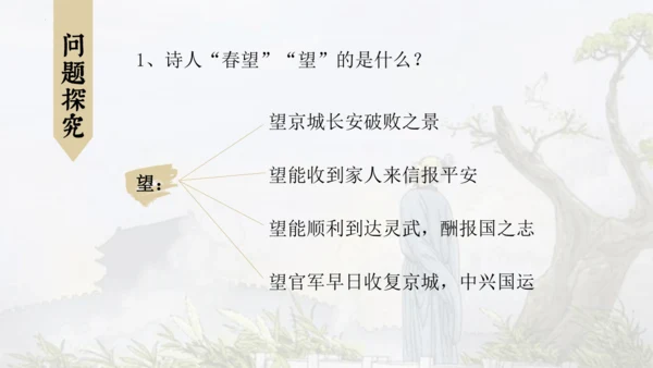 第26课《诗词五首》之《饮酒（其五）》《春望》课件