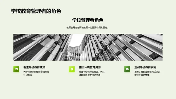 校园绿化·环保教育新理念