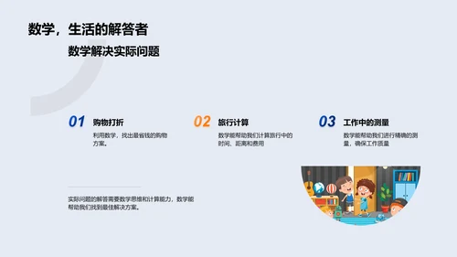 数学启示报告PPT模板