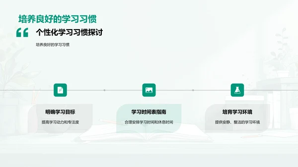 学习效率提升报告PPT模板