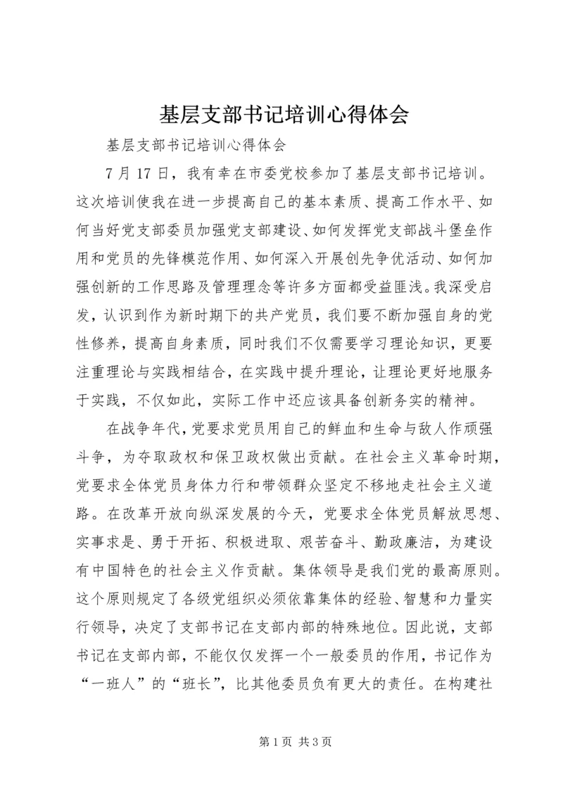 基层支部书记培训心得体会 (2).docx