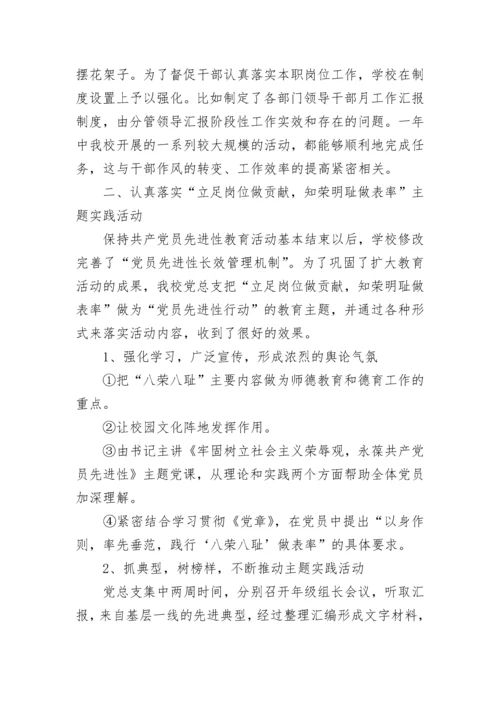 2023党支部工作总结范文.docx