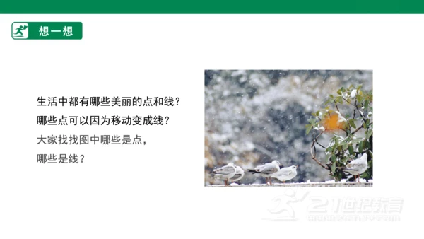 小学美术 一年级上册 第三课《彩线连彩点》PPT课件