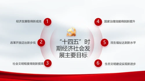 奋进新征程书写新篇章动态PPT模板