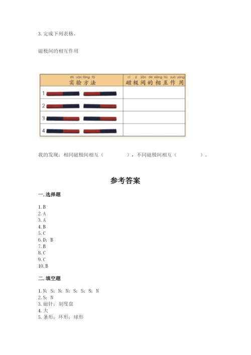 教科版二年级下册科学期末测试卷含答案【最新】.docx