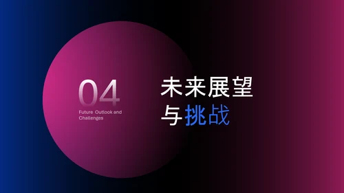 蓝紫渐变科技风人工智能穿戴设备介绍PPT模板​