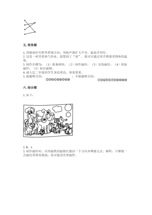 教科版二年级下册科学期末测试卷精品（考点梳理）.docx