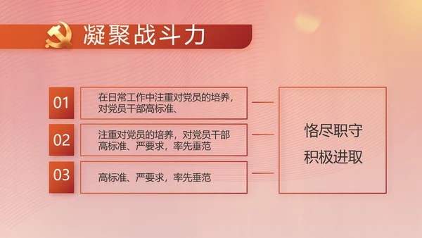 红色党建党支部述职工作汇报计划PPT