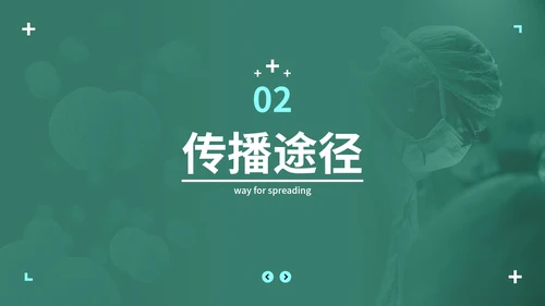 防疫抗疫高级实景精品主题PPT模板