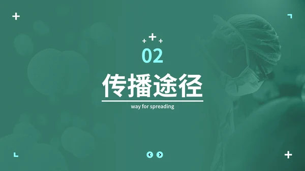 防疫抗疫高级实景精品主题PPT模板