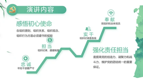 大气党风廉政建设工作总结动态PPT