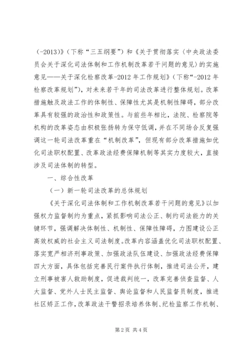 司法改革年度工作报告 (4).docx