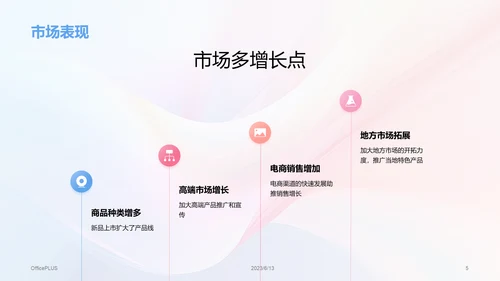 多色创意炫酷合作共赢开创未来工作总结PPT模板