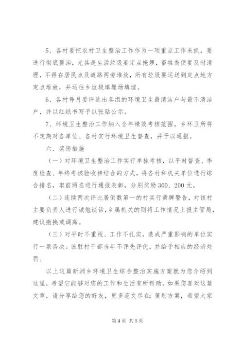 新洲乡环境卫生综合整治实施方案.docx