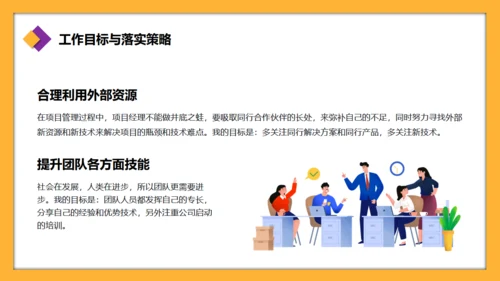 工作部门经理竞聘报告岗位通用PPT模板