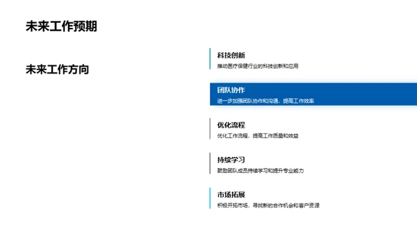 医疗保健项目践行