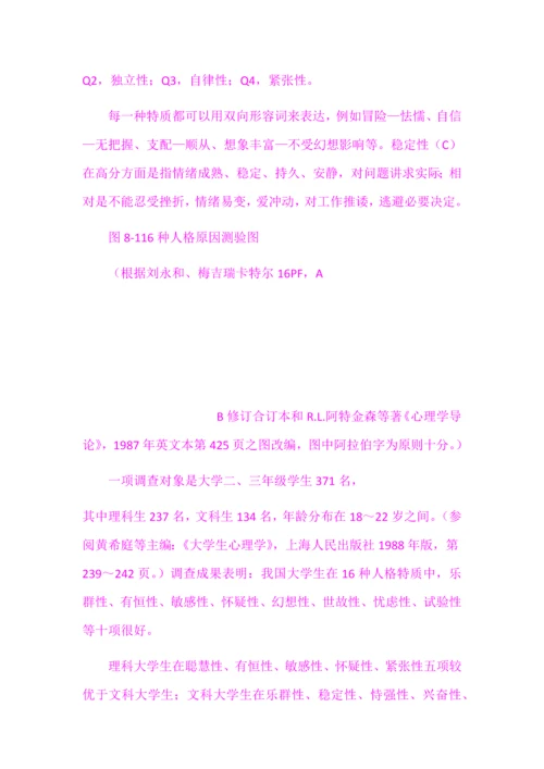 个性性格分析.docx