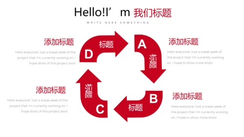 简约医疗医学报告动态PPT模板