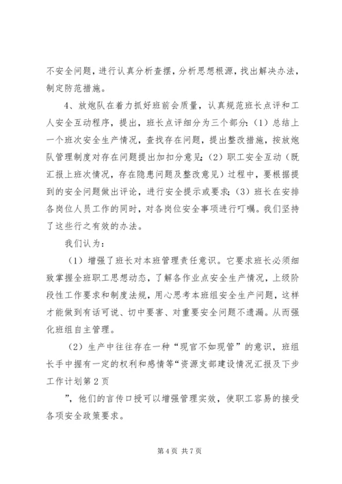 支部建设情况汇报及下步工作计划.docx