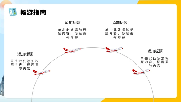 世界那么大我们去看看旅行攻略通用PPT模版
