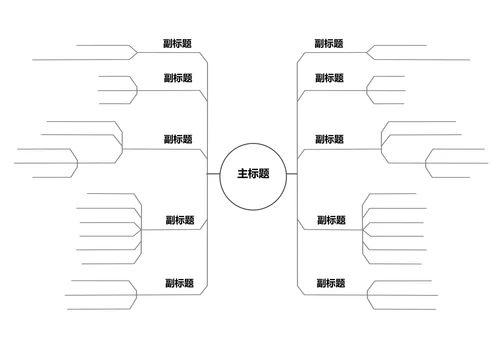 思维导图结构图