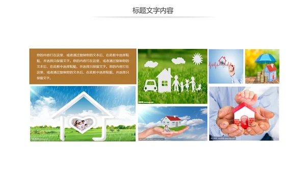 人身保险社区医疗保险行业工作总结PPT模板