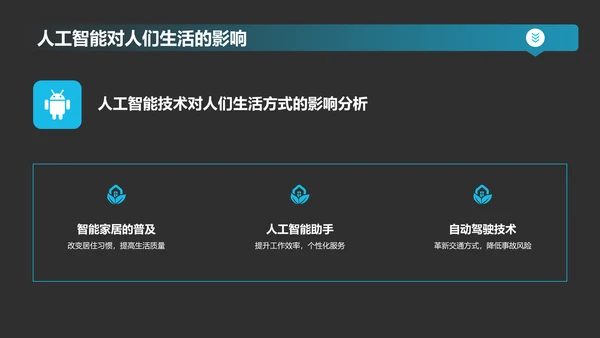 蓝色科技风人工智能基础PPT模板