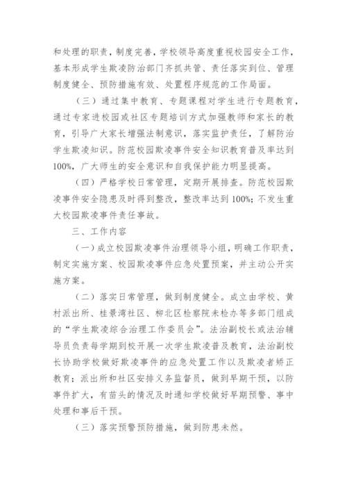 校园防欺凌专项治理工作实施方案.docx