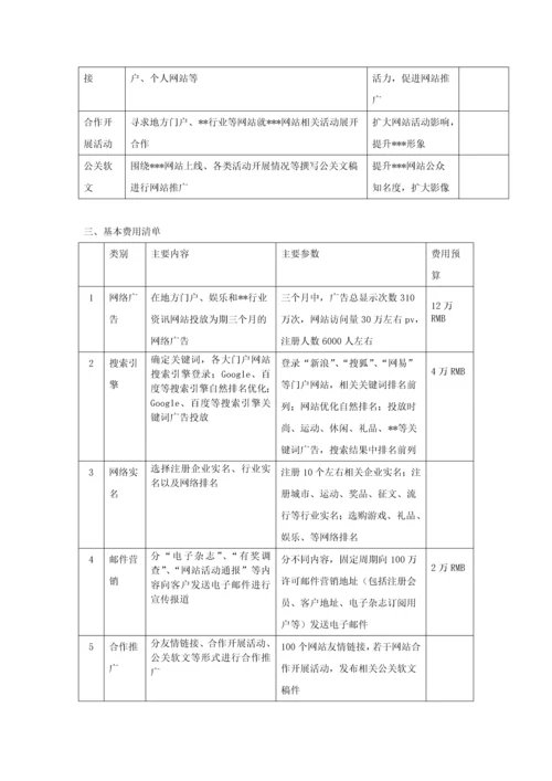 试谈网站推广方案.docx