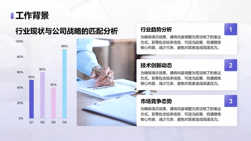 紫色商务风年度重点工作计划PPT模板